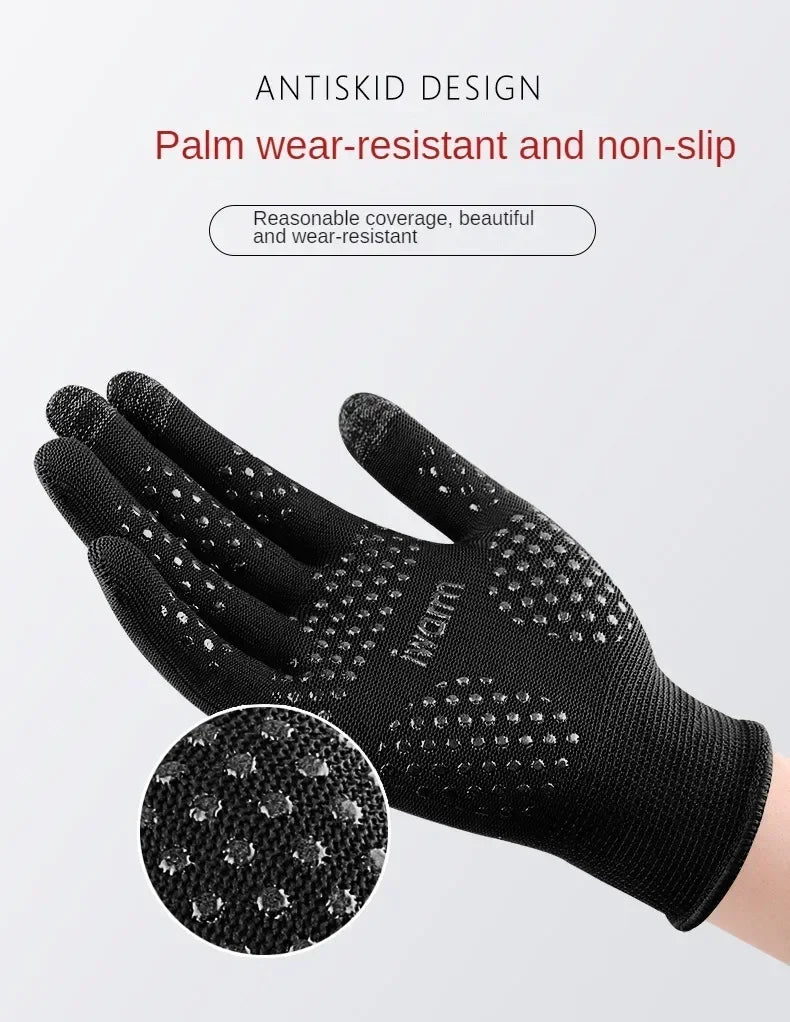 Winter Warm Gloves Touch Screen Windproof Cold-proof Cycling Gloves, Men's Women's Running, Hiking Skiing Gloves