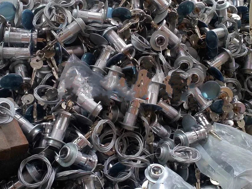 Garage door parts shutter locks garage door accessories emergency lock core pulling lock steel core pulling lock
