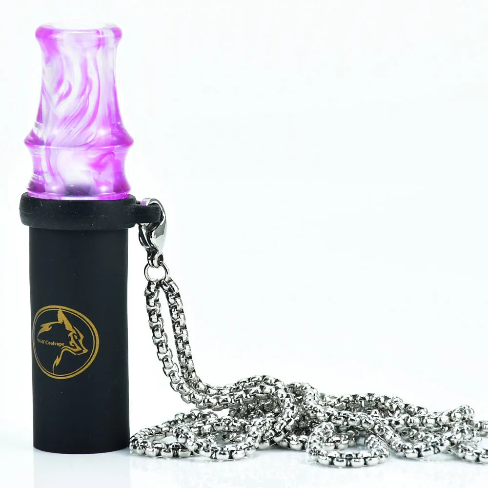 wolfcoolvape taifun style Resin Hookah Mouthpieces For Sheesha Chicha Narguile Shisha Water Pipe Silicone Hang Rope Strap Mouth
