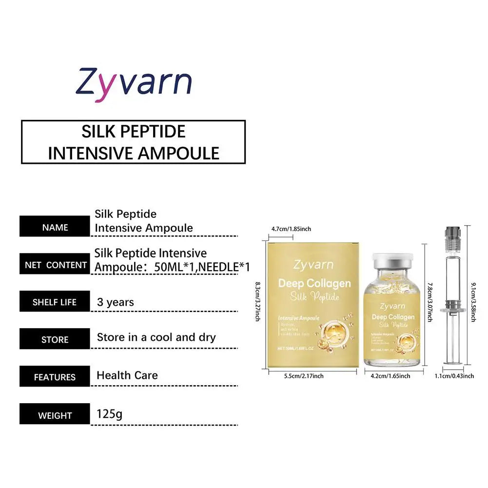 Multi Effect Care Ampoule Essence Collagen Silk Peptide Skin Brightening Essence Moisturizing & Repairing Essence Skin Care