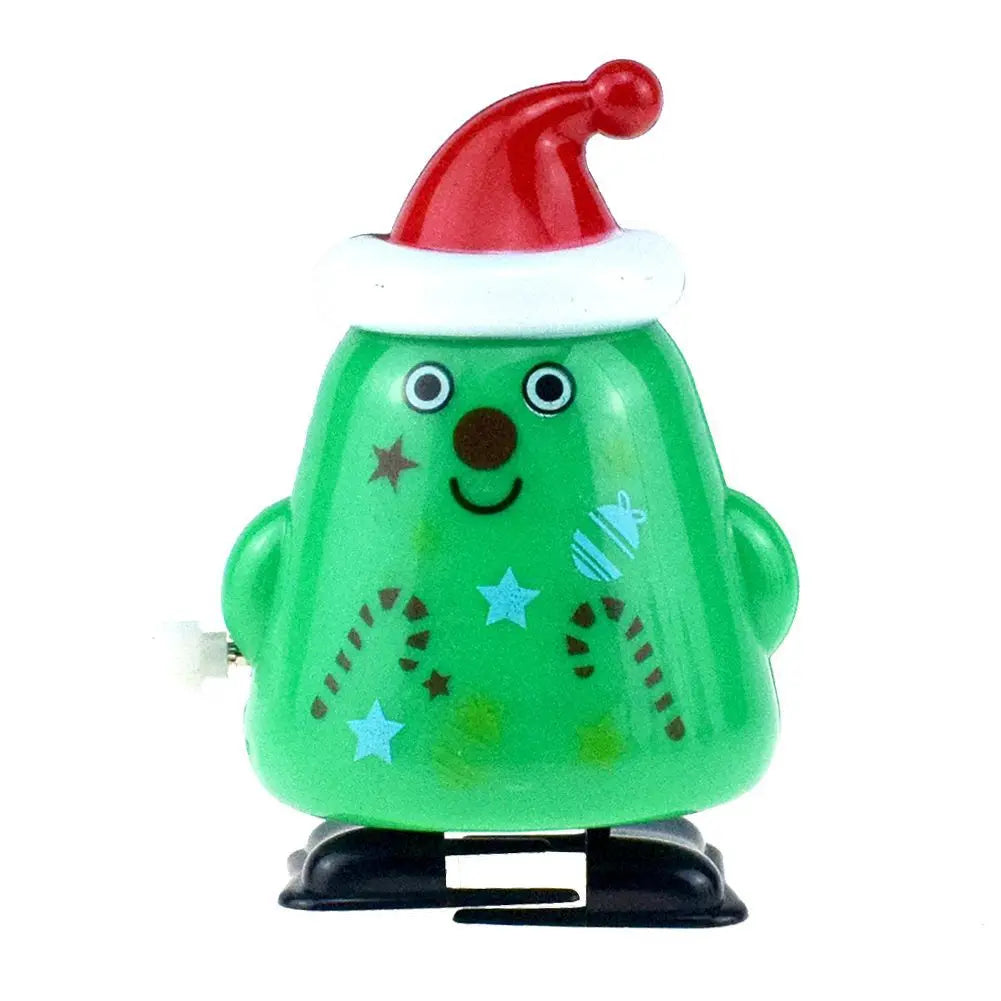 Christmas Decoration Jumpy Toys Snowman Santa Claus Penguin For Festive Party Supplies Children Kindergarten New Year Gifts