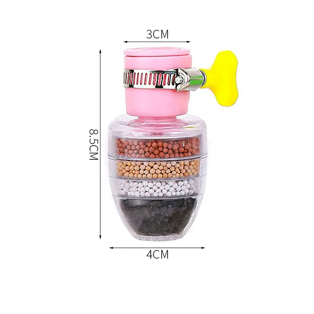 6-layer Filtration Faucet Filter Water Purifier Water Saving Faucet Sprayer Splash Proof Tap Head Attachment Healthier Life