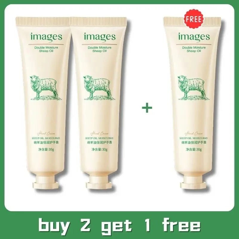 Collagen Smooth Wrinkles Hand Cream Skin Soften Silky Smooth Gloss Nourish Cracked Repair Moisturizing Product Korean Skin Care