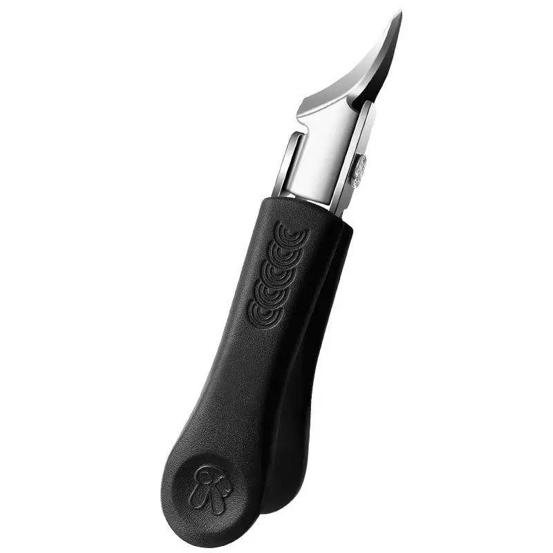 Nail Clipper Pointed Super Slanted Clippers Anti-splash Thick Toenail Pliers Scissors Care Tools