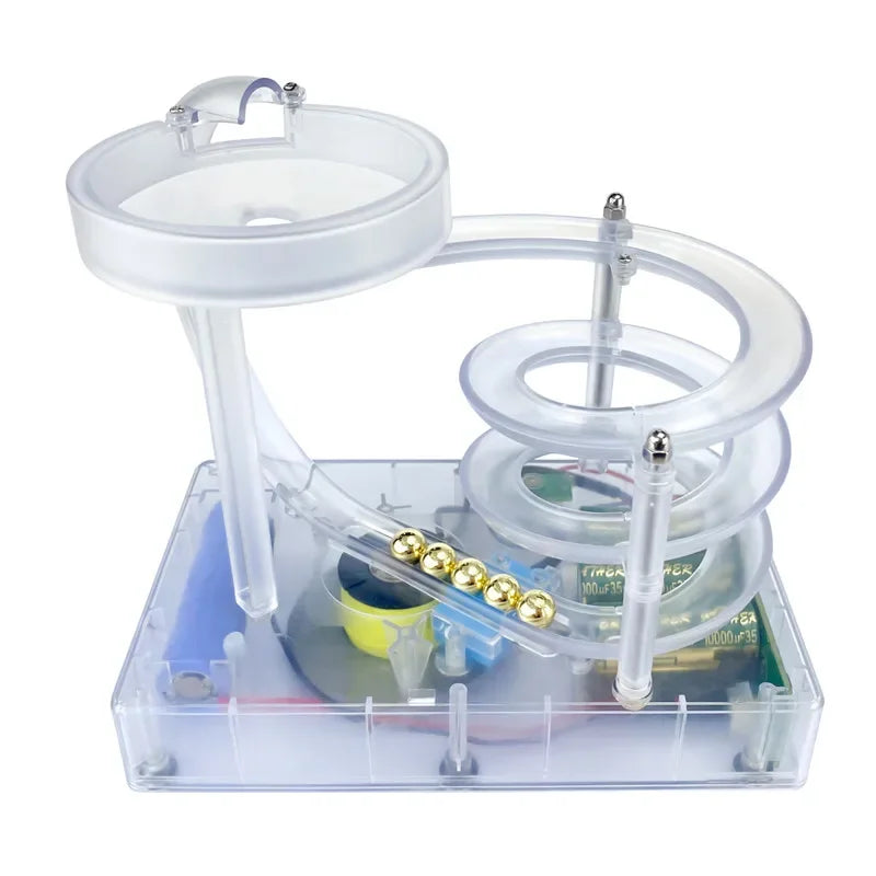 Creative Perpetual Motion Marble Machine Creative Marble Motor Energy Art Perpetual Motion Machine Desktop Miniature Home Decor