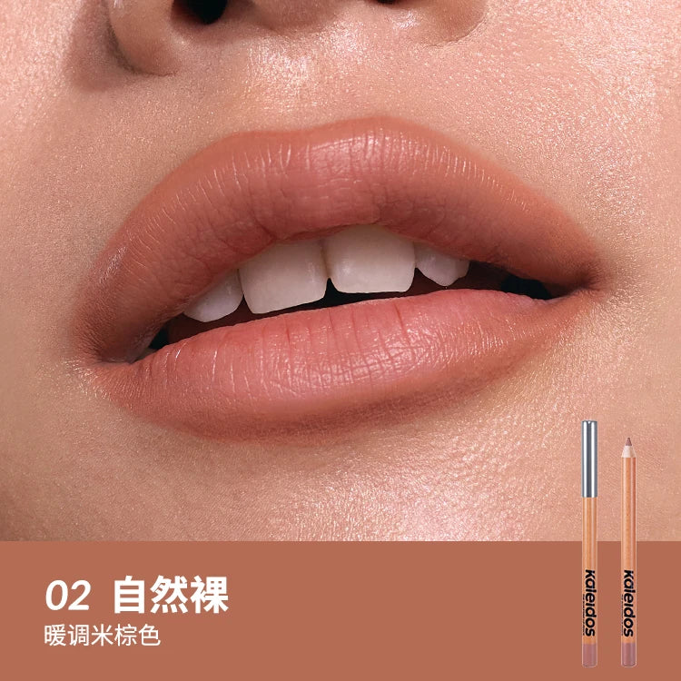 Kaleidos Lip Liner,Highly-Pigmented Pencil For Shaping & Sculpting Lips,Semi-Matte Finish,Vegan & Cruelty-Free