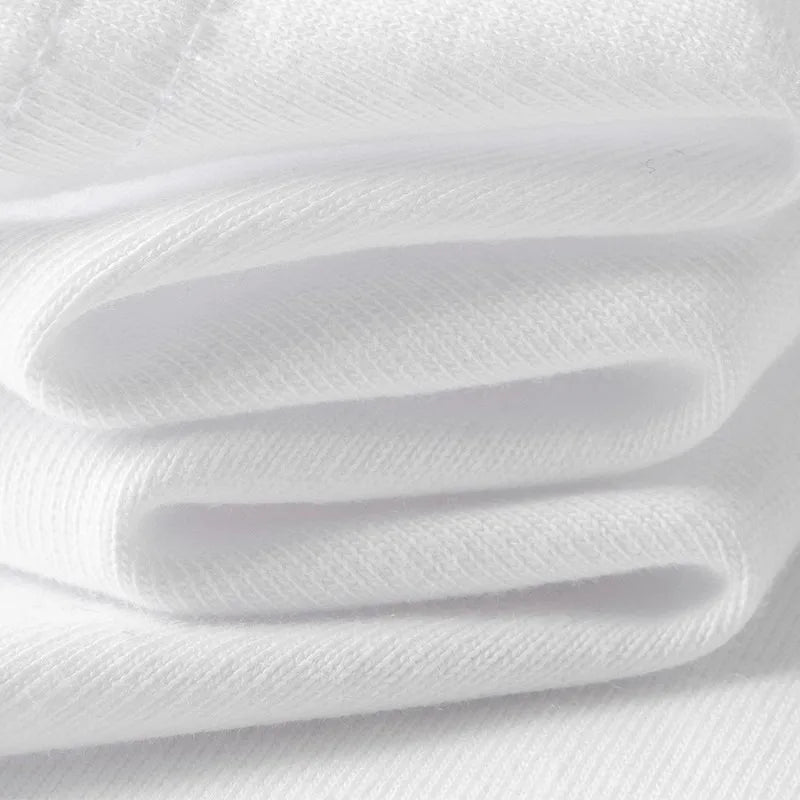 100% Cotton White Long Sleeves T-shirt Men 2025 Autumn New American Retro Street Oversize T-shirt Casual Y2k Top Men clothing