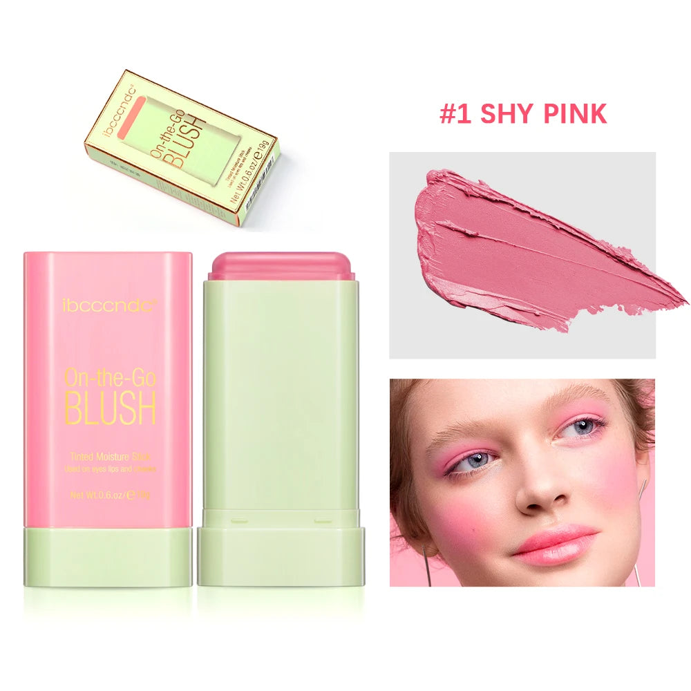 pixiBlush Cosmetic Blush Palette Long lasting Matte Stick Makeup Products Make Up Blusher Cosmetics Pink Blush in Bar Korean