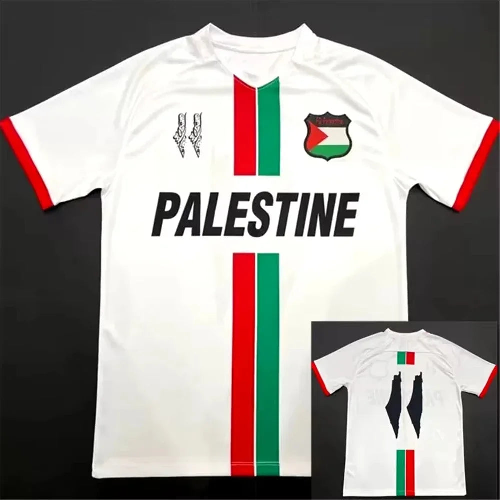 Palestine Soccer Jerseys Football Kid T Shirt War Justice March Uniform Kits Clothing Summer Men T Shirt Kid Tshirt Men Clothing