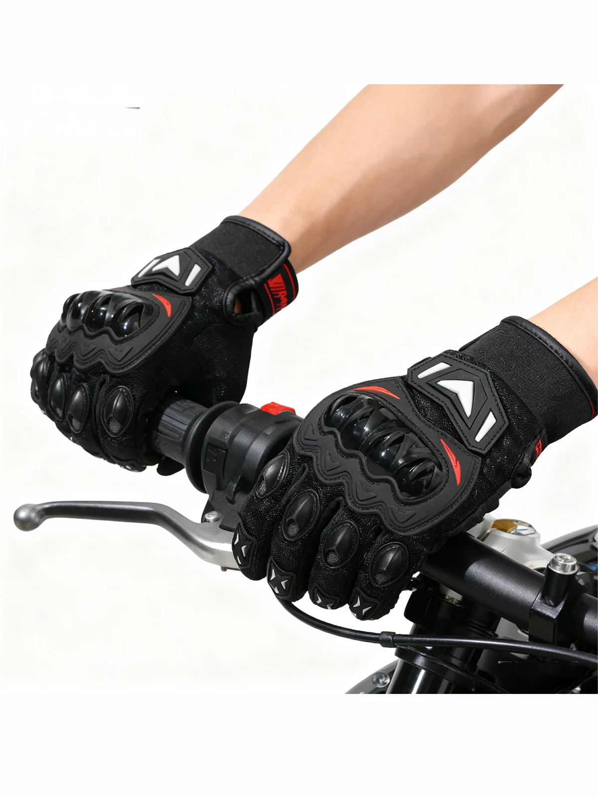 Outdoor Sports Gloves - Touchscreen-Friendly, Breathable, and Comfortable - Full-Fingered Off-Road Gloves for All Seasons