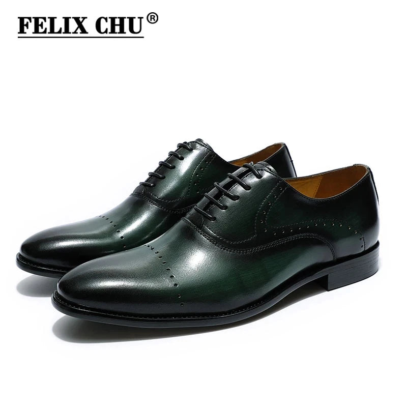Genuine Leather Mens Dress Shoes Black Formal Social Shoe Male Business Wedding Derby for Man Luxury Italian Oxford Loafers 2025