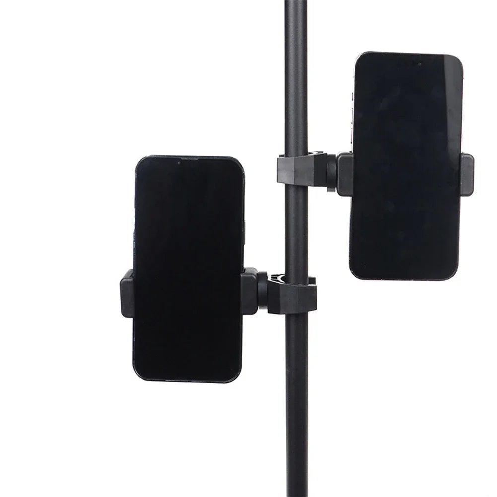 Phone Bracket Mobile Cell Support Clip For All Smartphones Phone Holder Mount Stand Microphone Stand Mount Tripod Accessories