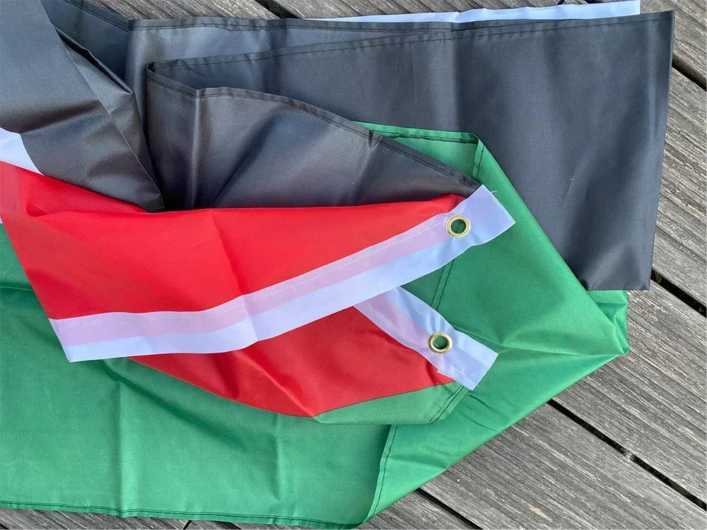 60 x 90cm/90x150cm Palestine Flag Hanging Polyester Gaza Palestinian Banner for Decoration National Palestine Palestinians Flags