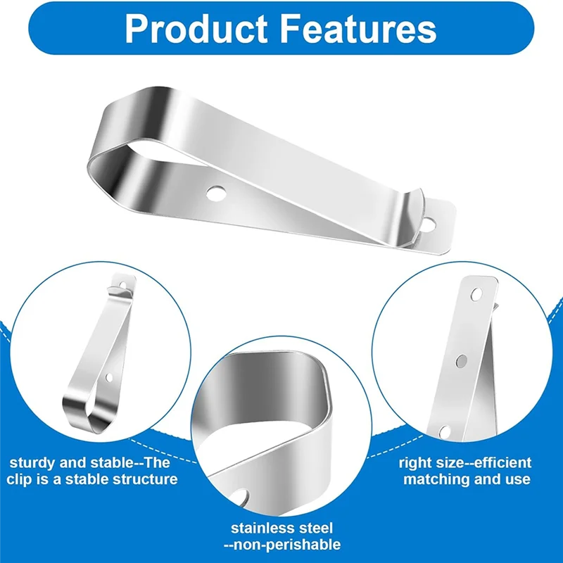 BHBD-6Pcs Garage Door Opener Clips,Garage Door Remote Opener Replacement Garage Door Remote Opener Suitable For 29B137