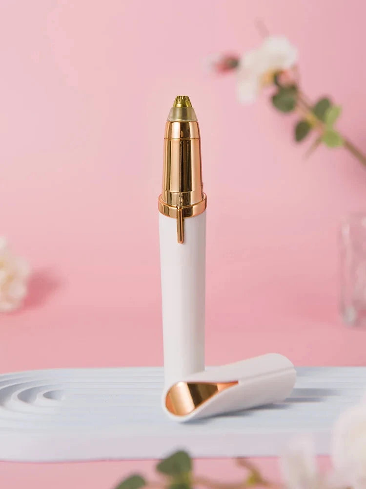 Electric Eyebrow Trimmer Electric Face Eyebrow Hair Trimmer Mini Portable Women Body Shaver Remover Blade Eye Rechargeable