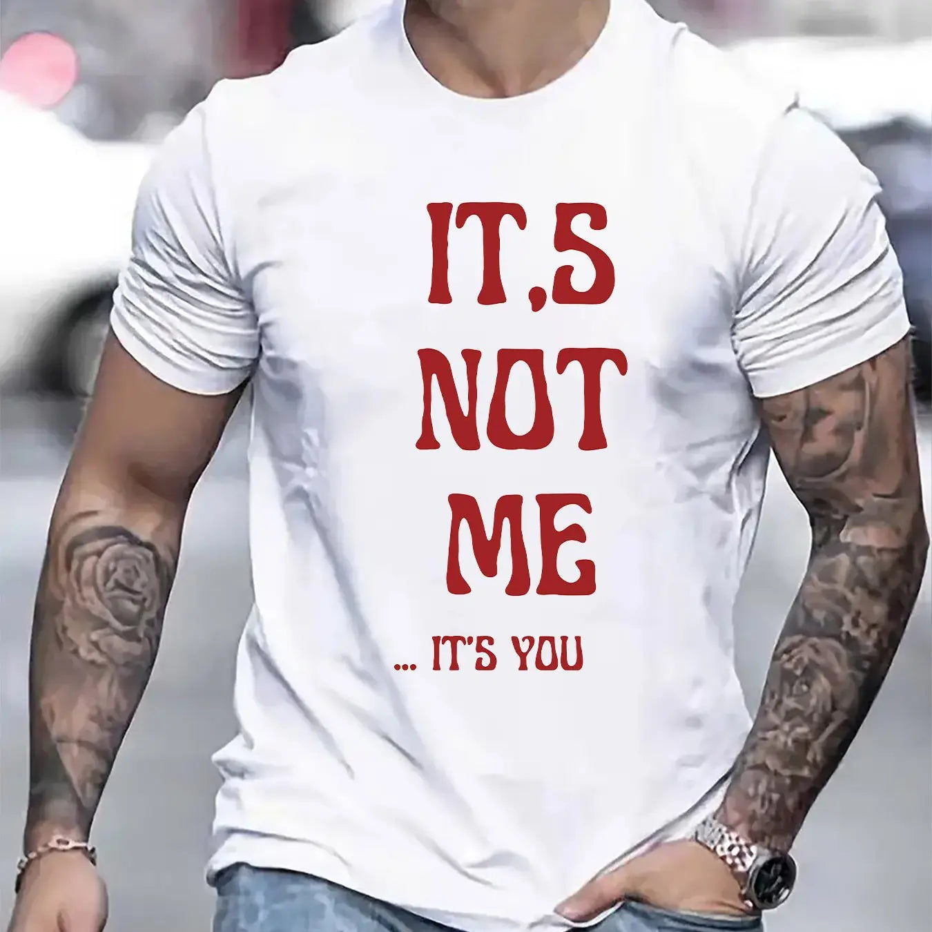 The 2025 New Men's Pure Cotton T-shirt Is Comfortable, Breathable and Of High Quality. It's Popular for Beach Trips Parties Ins