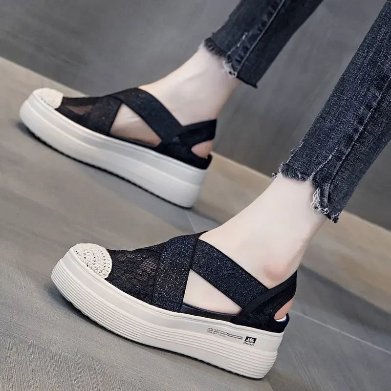 Low Women Footwear Slip On Ladies Shoes Loafers High Platform Offers High Quality Spring Sale With Price Offer Trends 2025 39 A