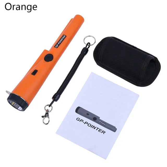 Metal Detector Professional Waterproof Handheld Handheld 360° Scanning Unearthing Treasure Finder with High Sensitivity