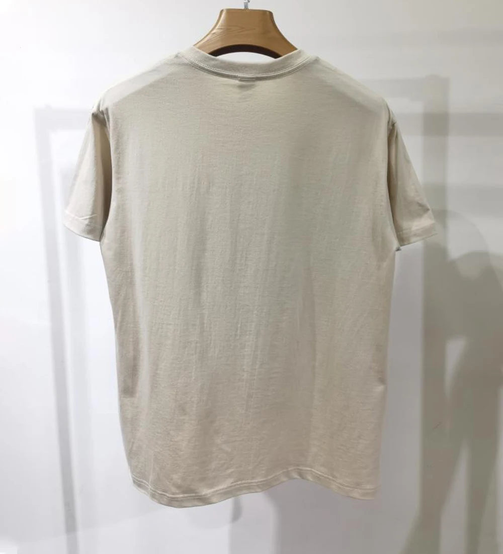 100% Cotton T Shirts Unisex High Quality White T-shirts Wholesale Tee Shirts Summer Blank Tshirt For Men Camisetas Para Hombre