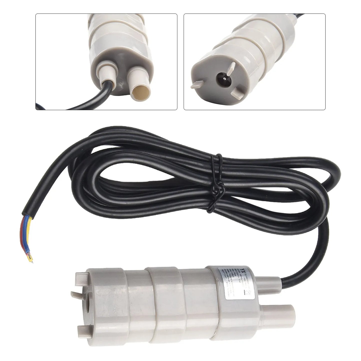 1000L/H 12V Submersible Multifunctional Pump Water Pump High Flow Three-wire Water Pump Fit For Garden Sprinklers Lawn Motorhome