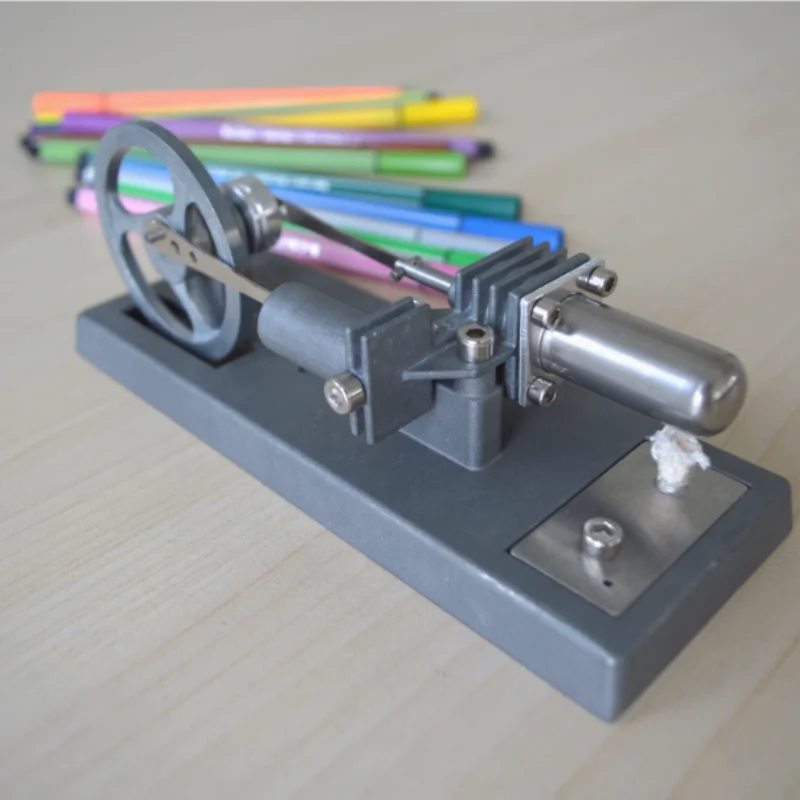 Stirling engine model children DIY puzzle assembled metal gifts toys physics laboratory equipment