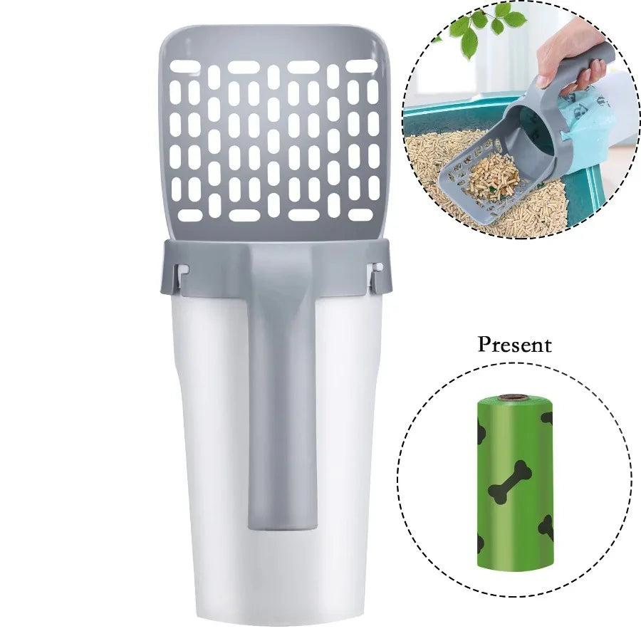 Cat Litter Shovel Scoop For Pet Filter Clean Toilet Garbage Picker Cat Supplies Accessory Cat Litter Box Self Cleaning