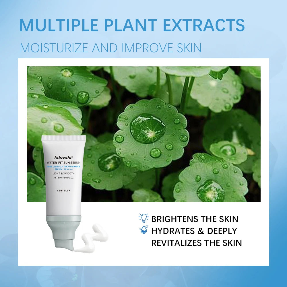 SPF50 Facial Centella Sunscreen Protector Solar Sunblock Skin Whitening Cream Korean Moisturizing Protector New Care Body