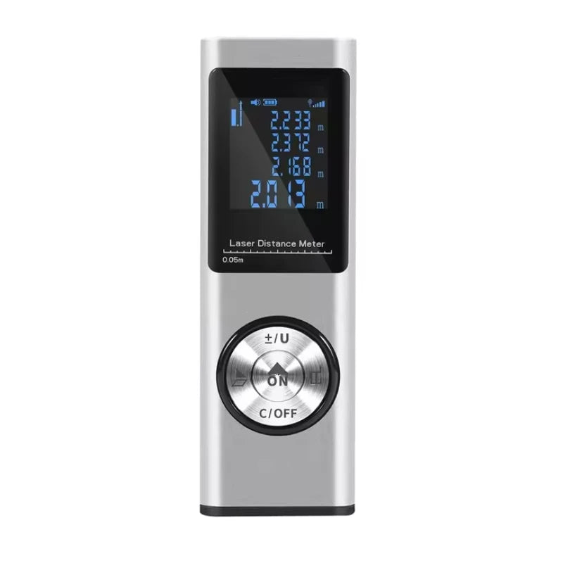 Mini Rangefinder Laser Distance Meter 40M 60M Rechargeable Digital Range Finder Area Volume Multi-angel Laser Measuring Tool