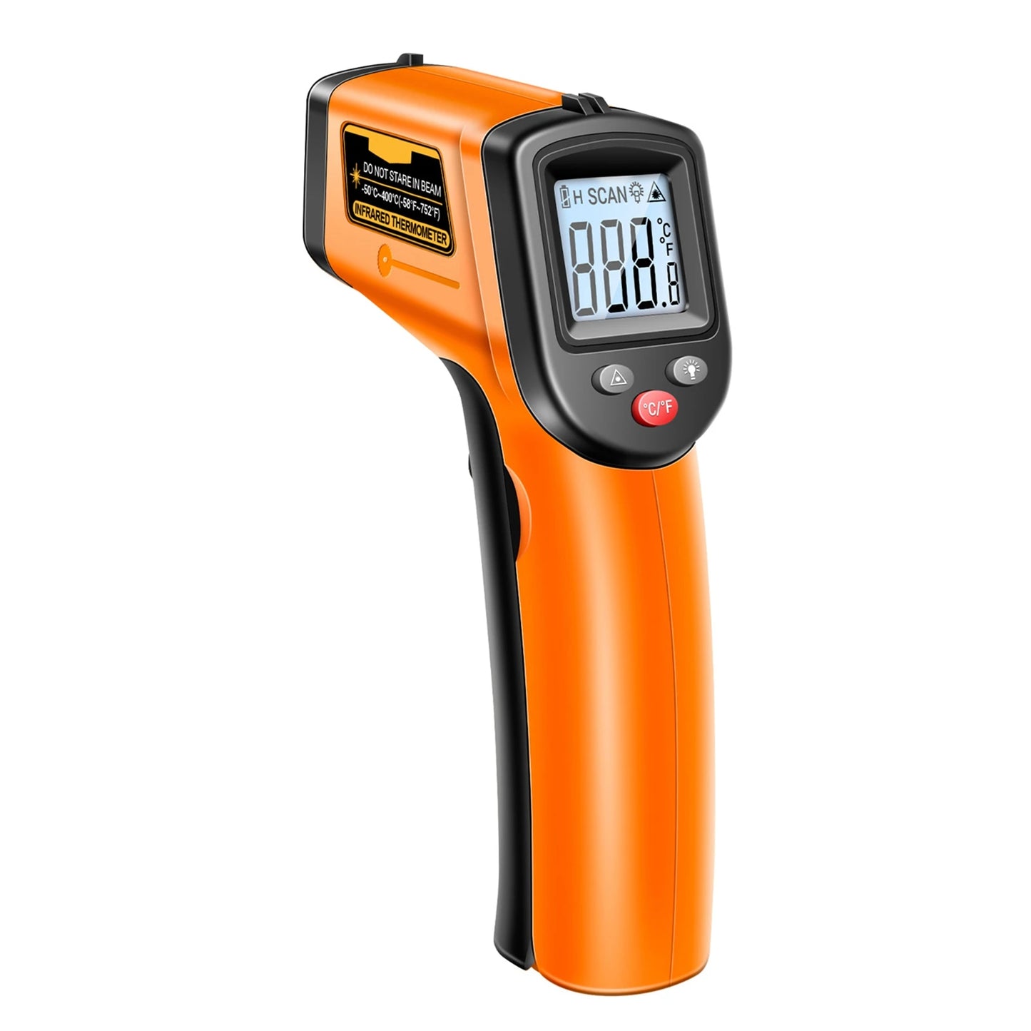ANENG TH201 Digital Infrared Thermometer Gun Non-Contact Laser Thermometer High Accuracy Industrial Infrared Thermometer