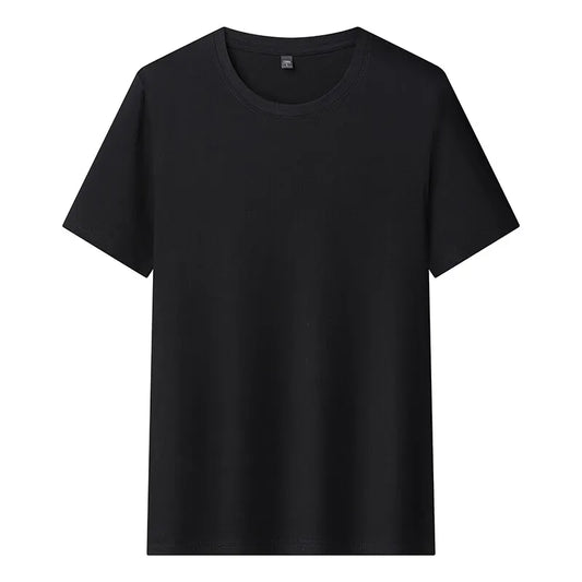 100% Cotton T Shirts Men Women Short Sleeve Solid Male Female Tshirts Tees O-Neck Tee Shirt