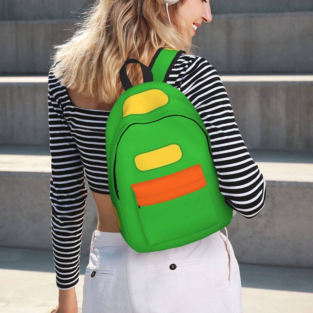 Cartoon Ash Ketchum for Teens Student School Bookbag Canvas Daypack Elementary High College Travel Bags