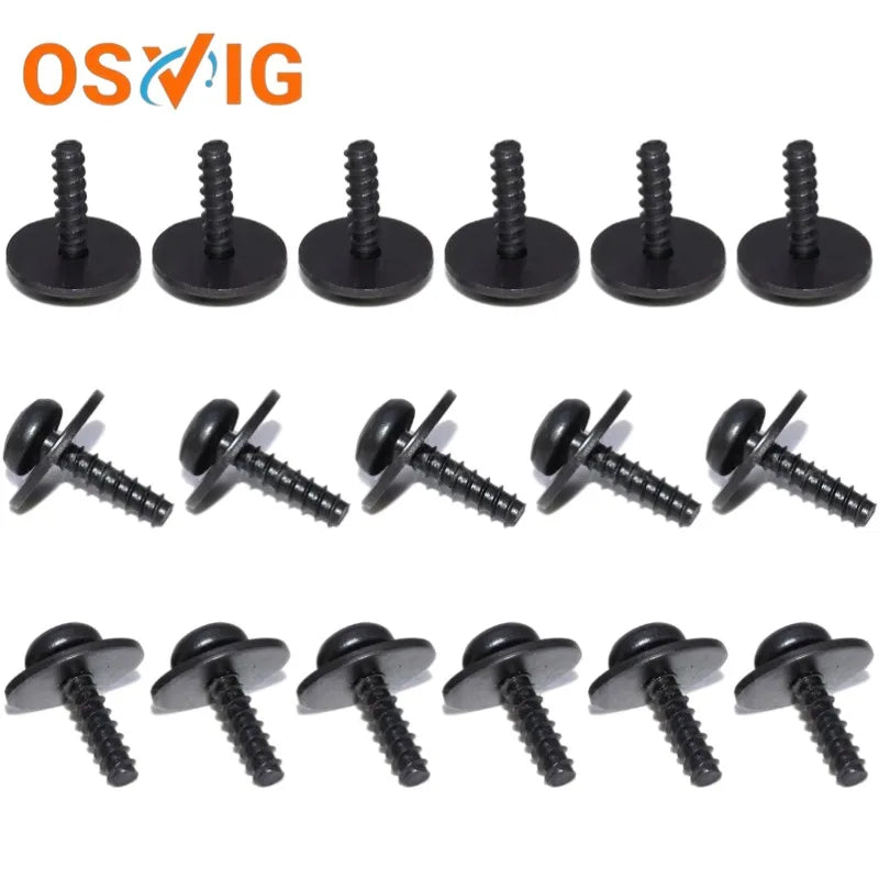 10pcs W702413S307 Star nuts and bolts for ford Focus mudguards