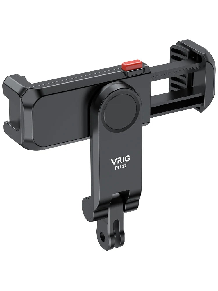 PH17 Multi-functional Phone Tripod Mount Phone Holder Phone Clamp 360° Rotatable with Dual Cold Shoe Mounts Accessories