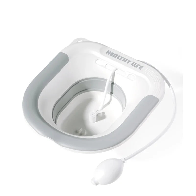 Bidet hemorrhoid toilet, suitable for postpartum pregnant women or hemorrhoids, foldable and hangable storage Private care clean