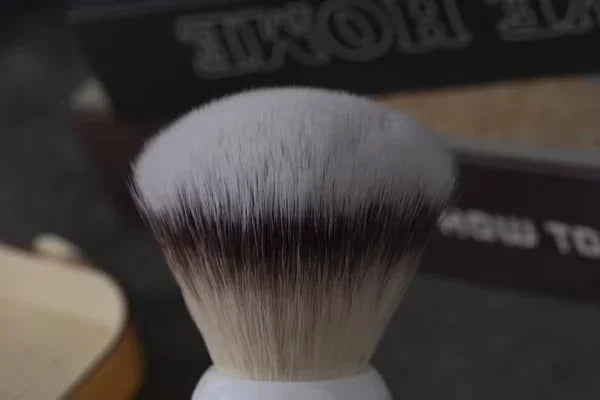 YAQI Naicha(Milk tea)Synthetic Hair Mens Wet Shaving Brush