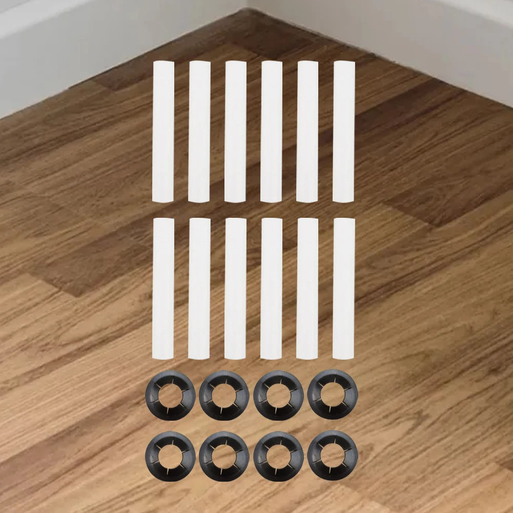 20Pcs Garage Door Hinge Quiet Roller Sleeves Roller Shaft Gaskets Compatible with Quiet Garage Door Rollers Bearing
