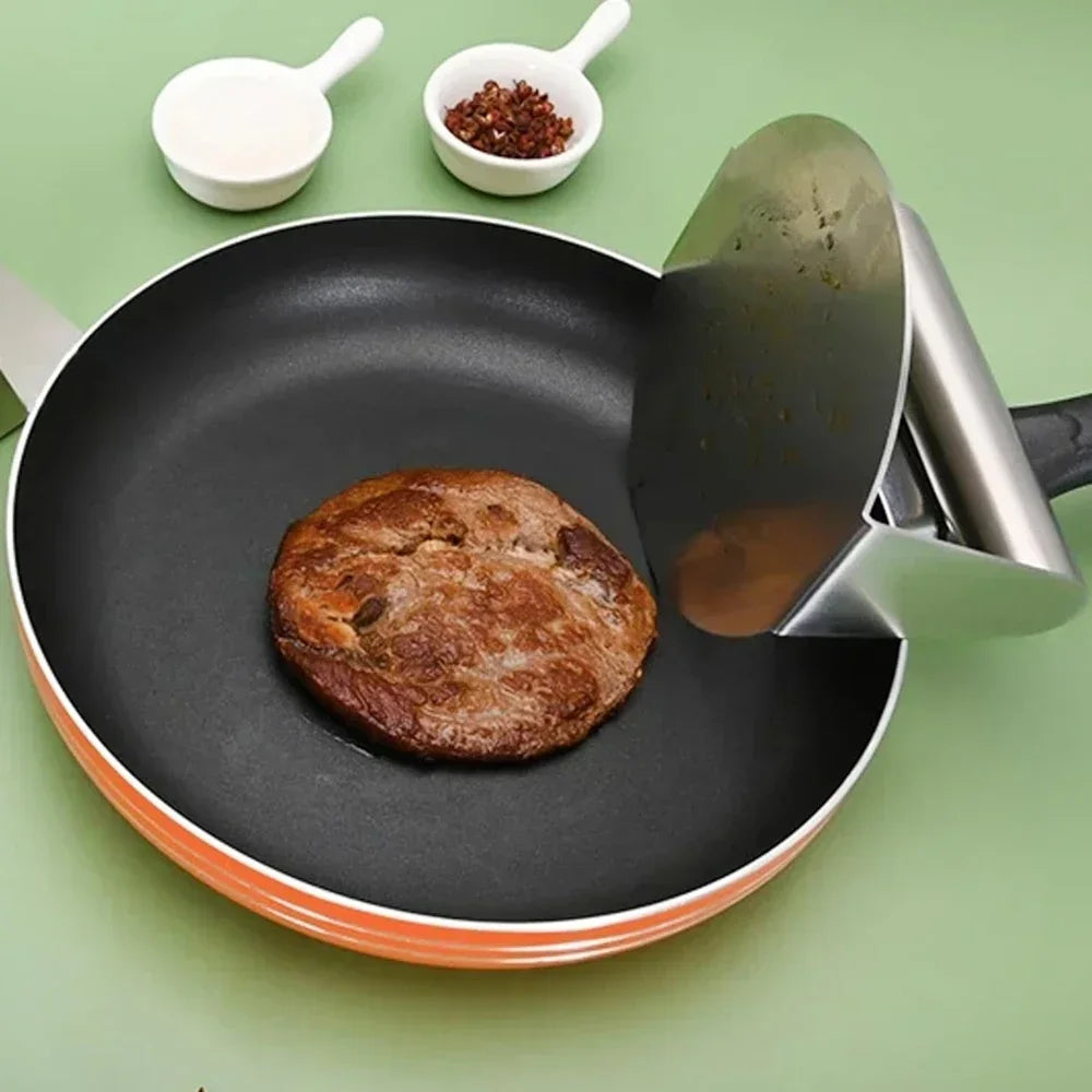 304 Stainless Steel Food Graded Smash Hamburger Presser Hamburger Patties Meat Masher Circular Meat Press Mold Burger Press