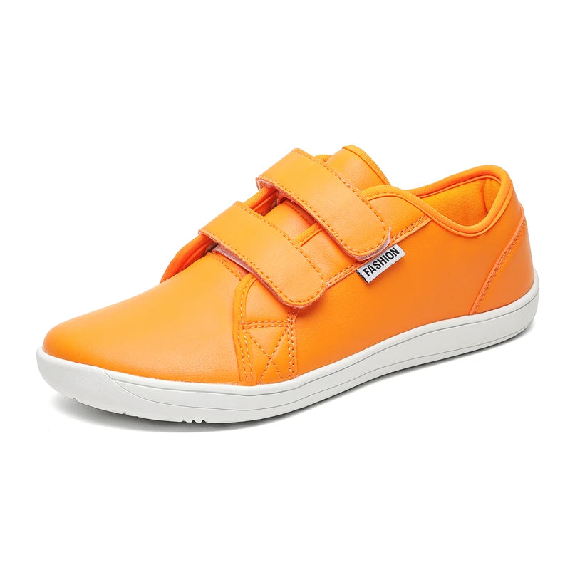 Mens/Women Barefoot Walking Shoes Wide Toe Zero Drop Minimalist Shoes Leather Comfortable Casual Shoes for Gym Driving Office