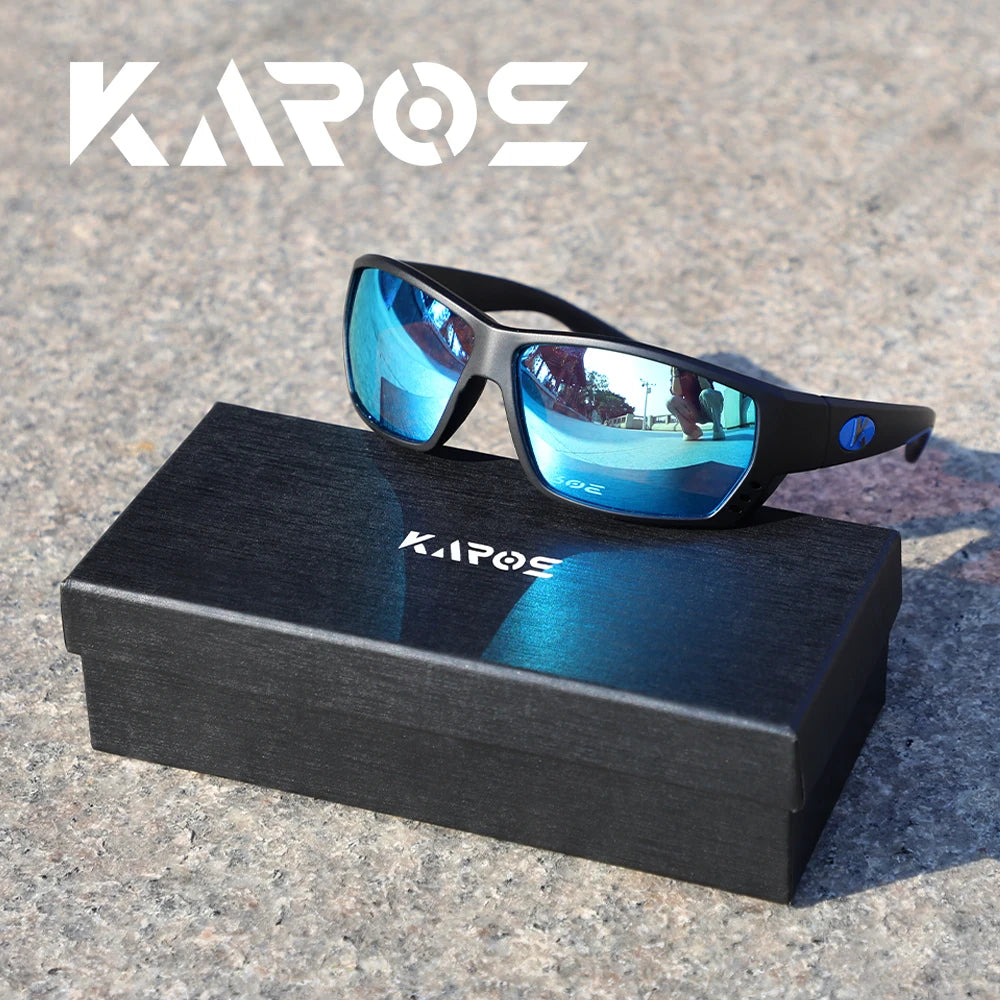 Polarized Sunglasses Men Comprehensive Protection Sun Glasses Comfortable Lightweight Frame Sport Eyeglasses for Driving Fishing