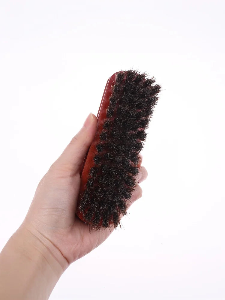 Elegant Polishing Brush made of Horsehair for Car Interiors, Furniture, Bags, and Apparel