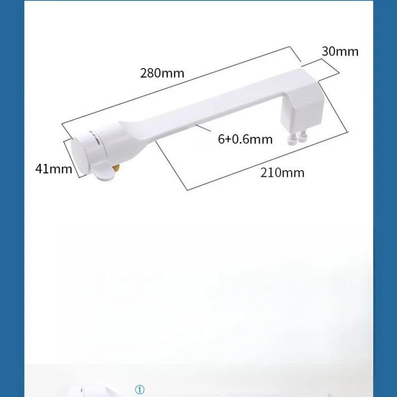 No-Drill & No-Electricity Bidet Sprayer, Toilet Seat Bidet for Post-Potty Cleaning, Smart Toilet Bidet Attachment