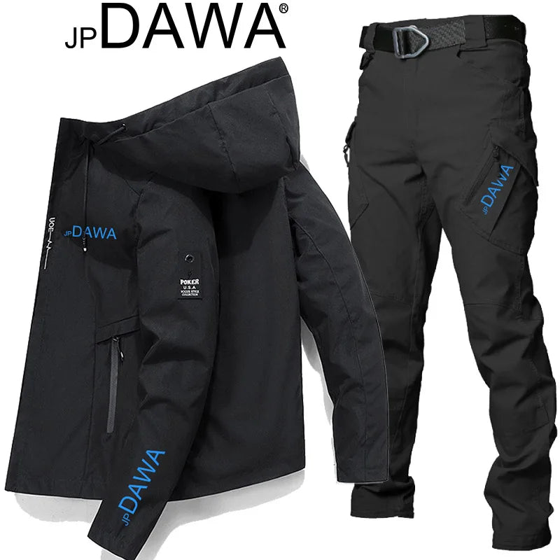 Fishing suit suit jacket tactical pants high quality spring and summer sun protection season outdoor sports waterproof clothing