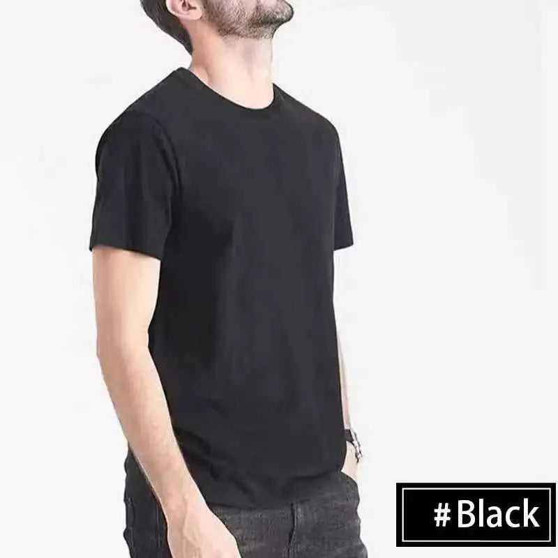 100% Cotton T Shirts Men Women Short Sleeve Solid Male Female Tshirts Tees O-Neck Tee Shirt