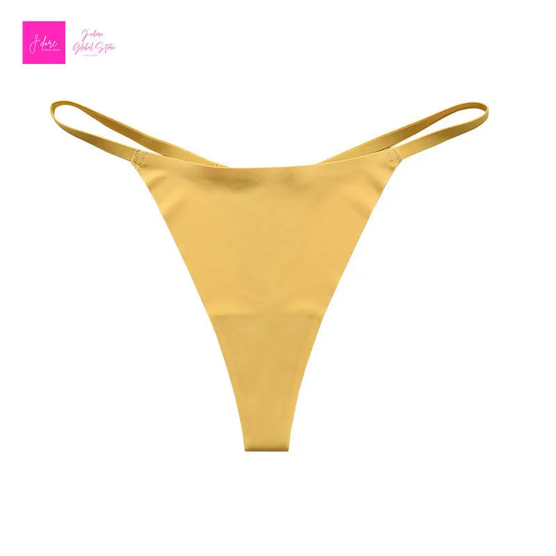 1 Pc Sexy Ladies T-back Underpants Silk Patchwork Stretch Thongs Womens G-string Panties Thong Lingerie Panties Women Thong