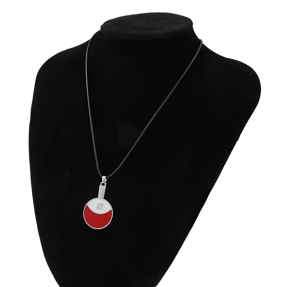 Anime Necklace Uchiha Itachi Kakashi Chain Cosplay Accessories Cartoon Decorate Jewelry Toys Children Christmas Gifts