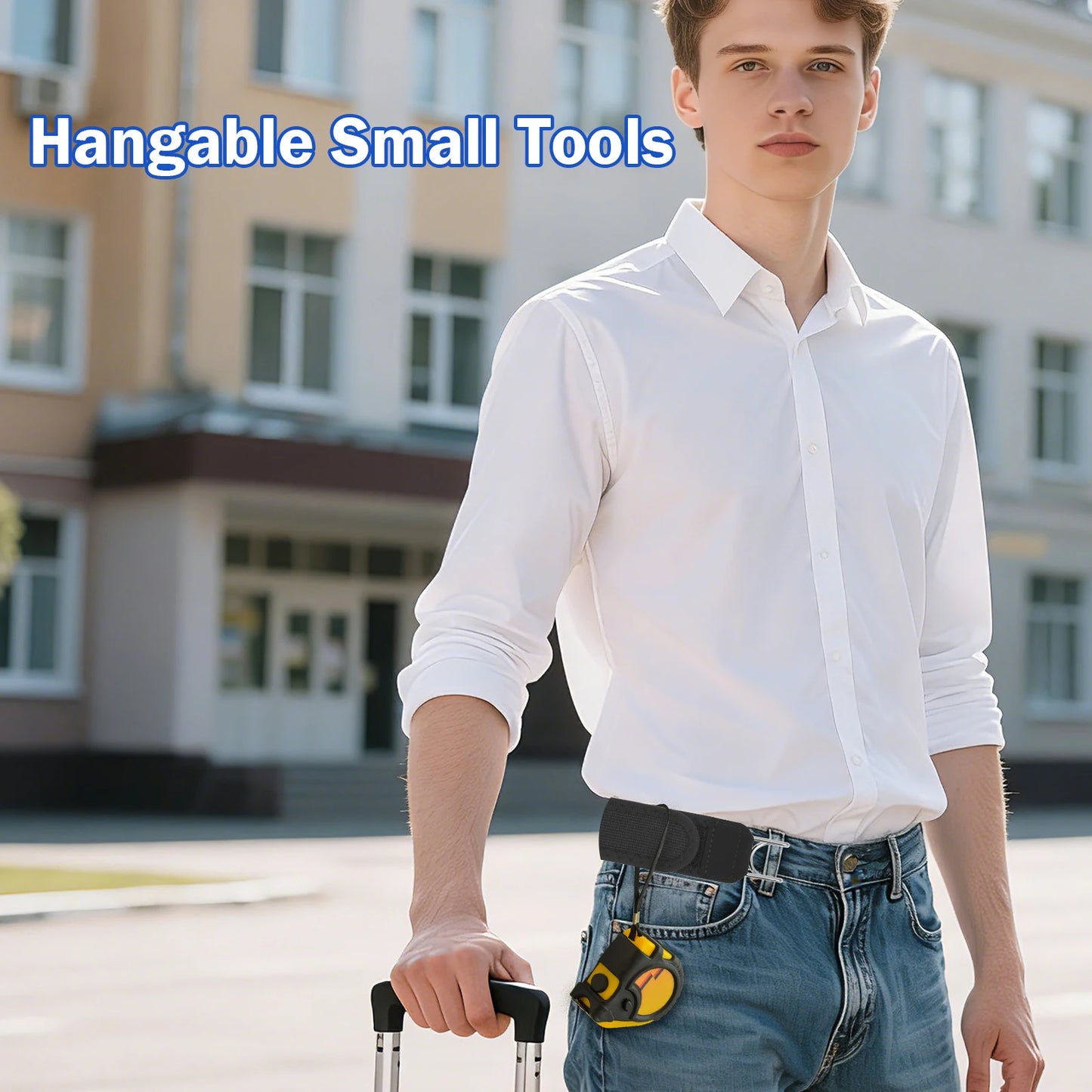 4Pcs Buckleless Belt Hook Adjustable Elastic Waist Buckle Unisex Buckle-Free Invisible Waist Belt For Outdoor Travel Work