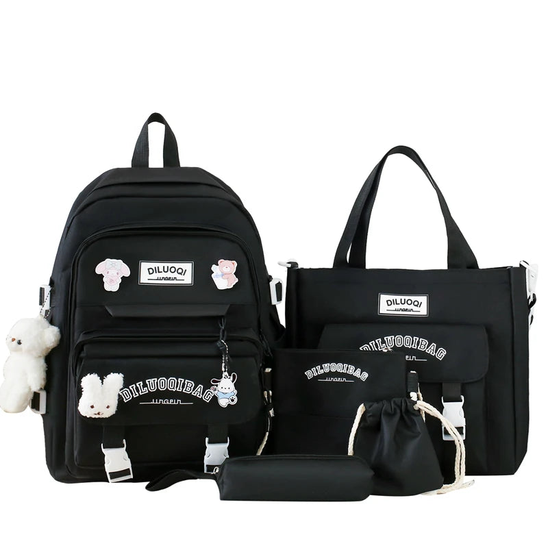 Backpacks Tuition Bag Pencil Case Crossbody Bag High Capacity School Bags 2024 Hot Sale for Girls and Boys Mochilas Escolares