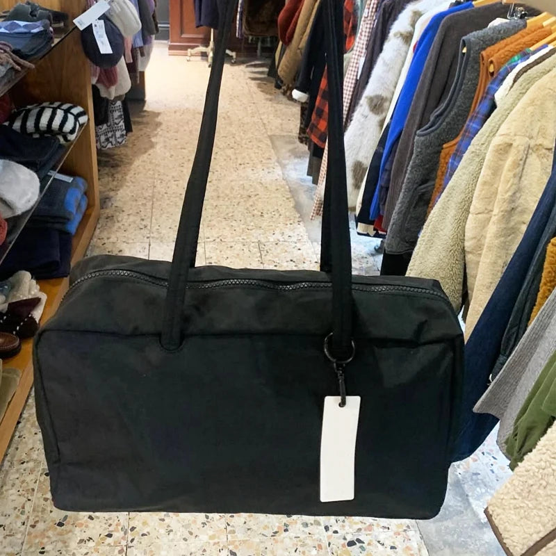 Casual Bowler Bags For Women Luxury Designer Handbags And Purses 2026 New In Polyester Circular Ornament Underarm Cloth Shoulder