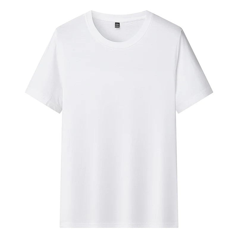 100% Cotton T Shirts Men Women Short Sleeve Solid Male Female Tshirts Tees O-Neck Tee Shirt