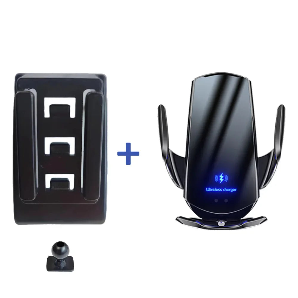 Car Phone Holder Wireless Charging Accessories For Peugeot 4008 2016 2017 2018 -2023 Space Wagon 5008 T87 2017-2023